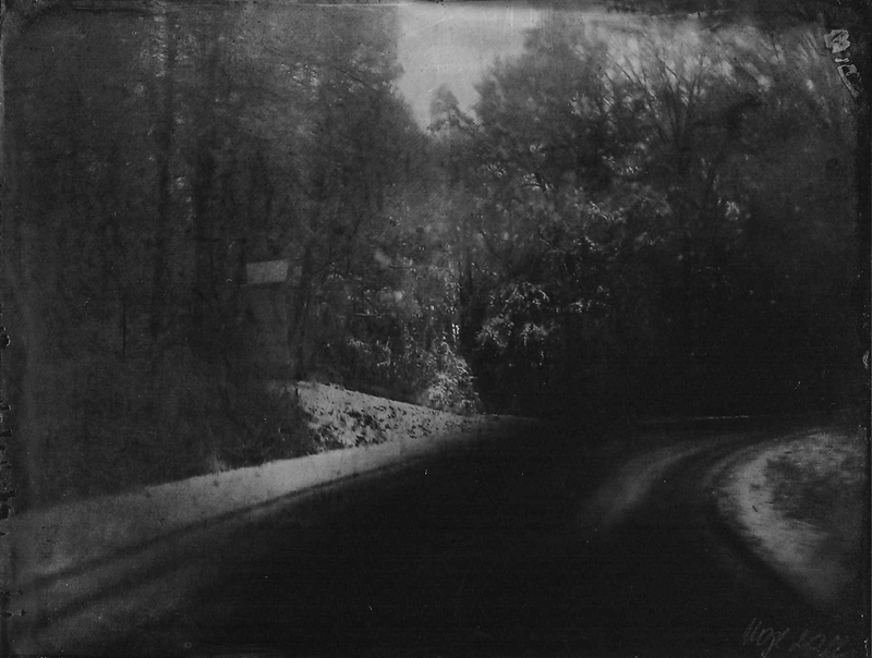 Renata Vogl scanned original ferrotype, landscape No3, original size 13x10 cm